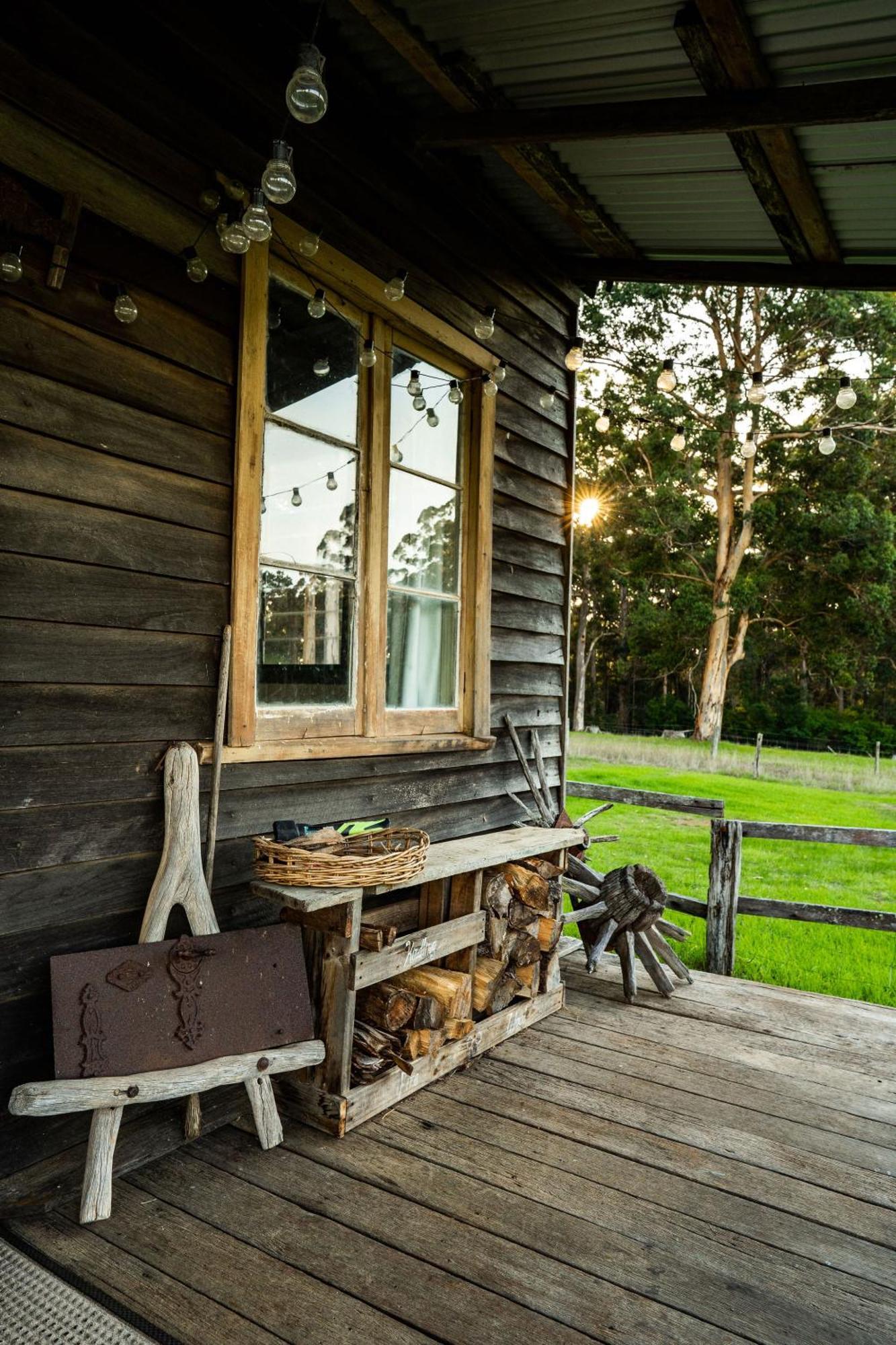 Cosy Farmstay: Green Cabin At Whispering Woods Beedelup 外观 照片